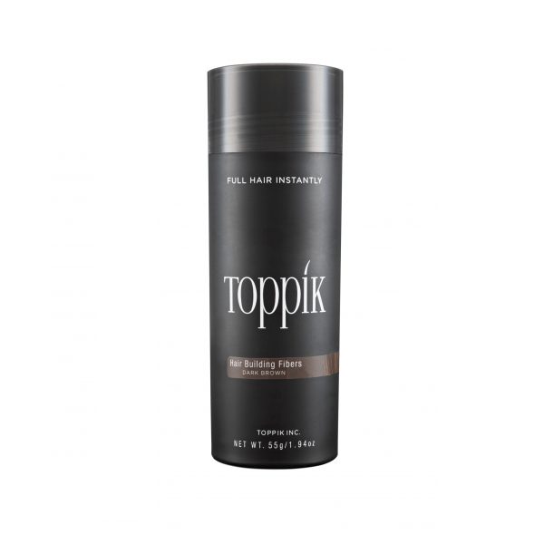 Toppik®-Hair-Building-Fibers-Καστανό-Σκούρο-Dark-Brown-55g