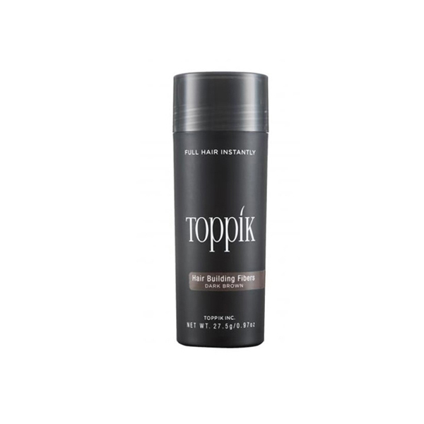 Toppik®-Hair-Building-Fibers-Καστανό-Σκούρο-Dark-Brown-27,5g