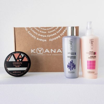 Save your Blond Box - Περιποίηση σε βάθος των γκρίζων λευκών και βαμμένων ξανθών μαλλιών