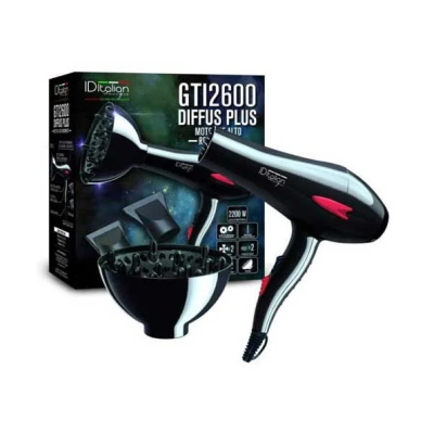 ΣΕΣΟΥΑΡ με Φυσούνα GTI 2600 Diffus Plus 2200W ID Italian Μαύρο