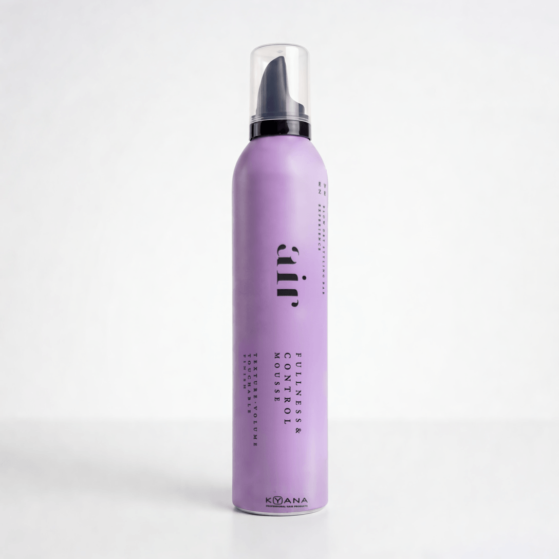 Kyana AIR FULLNESS & CONTROL MOUSSE EVOZEN 300ΜL / Αφρός Όγκου & Styling για Φυσική Κίνηση